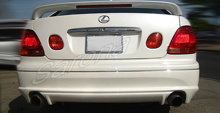 Custom Lexus GS300/400 Rear Bumper  Sedan (1998 - 2005) - $590.00 (Part #LX-006-RB)